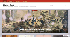 Desktop Screenshot of historygeek.co.nz